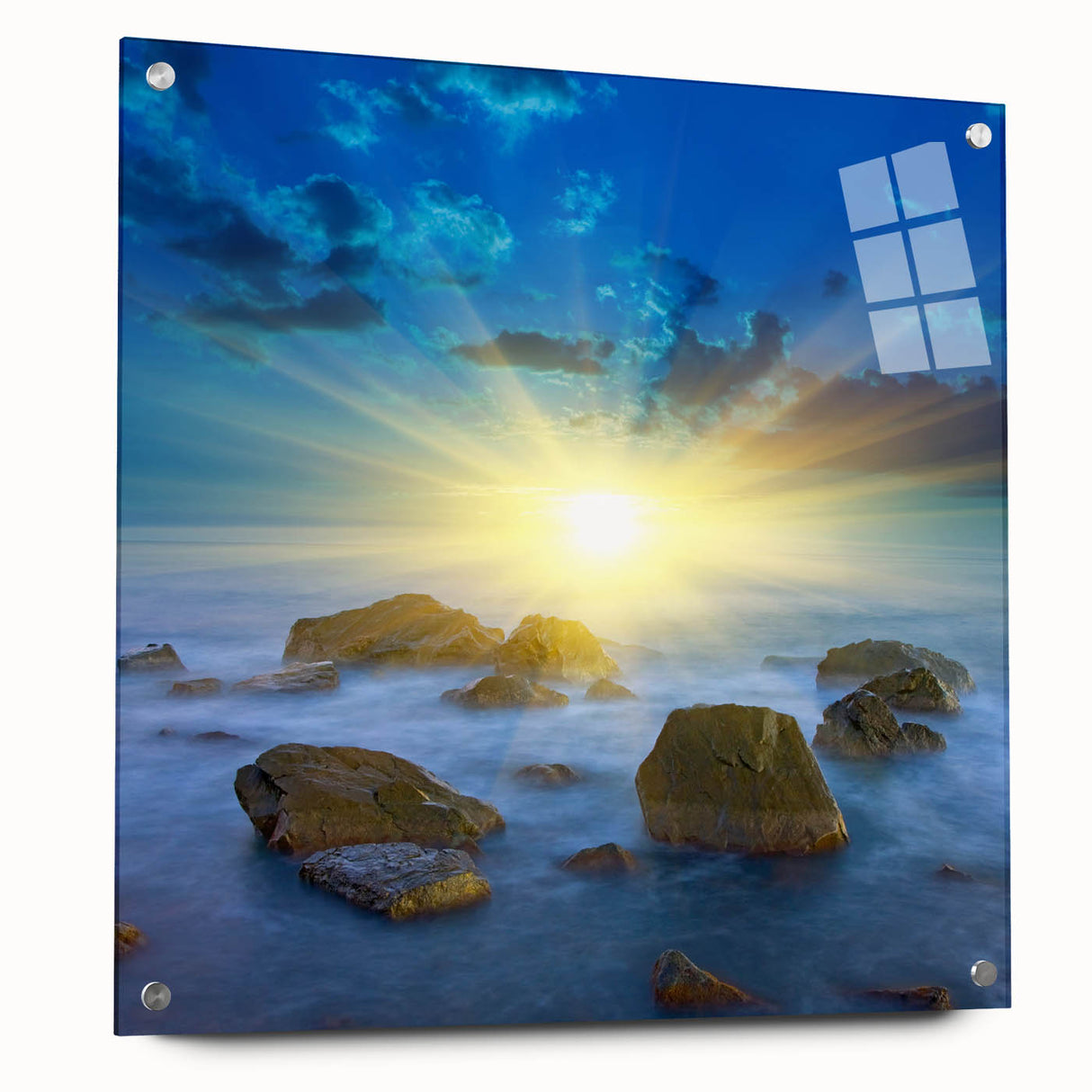 Serene Sunset Wall Art – Tranquil Nature Canvas Prints