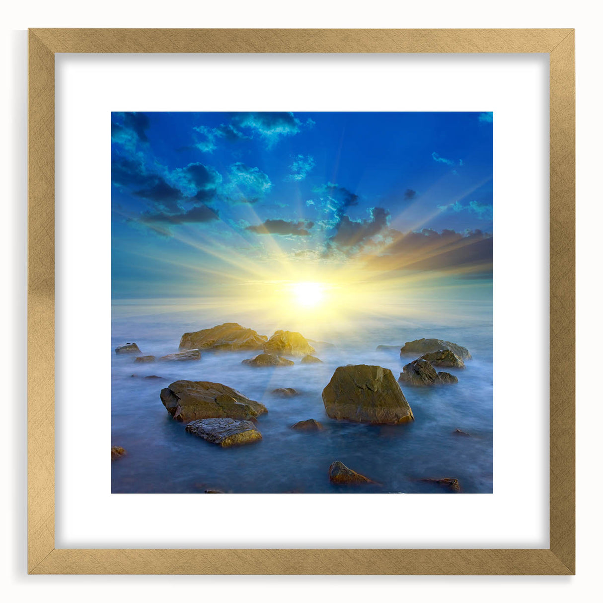 Serene Sunset Wall Art – Tranquil Nature Canvas Prints