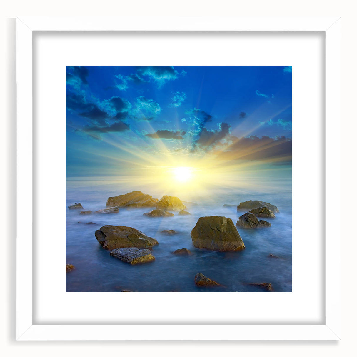 Serene Sunset Wall Art – Tranquil Nature Canvas Prints