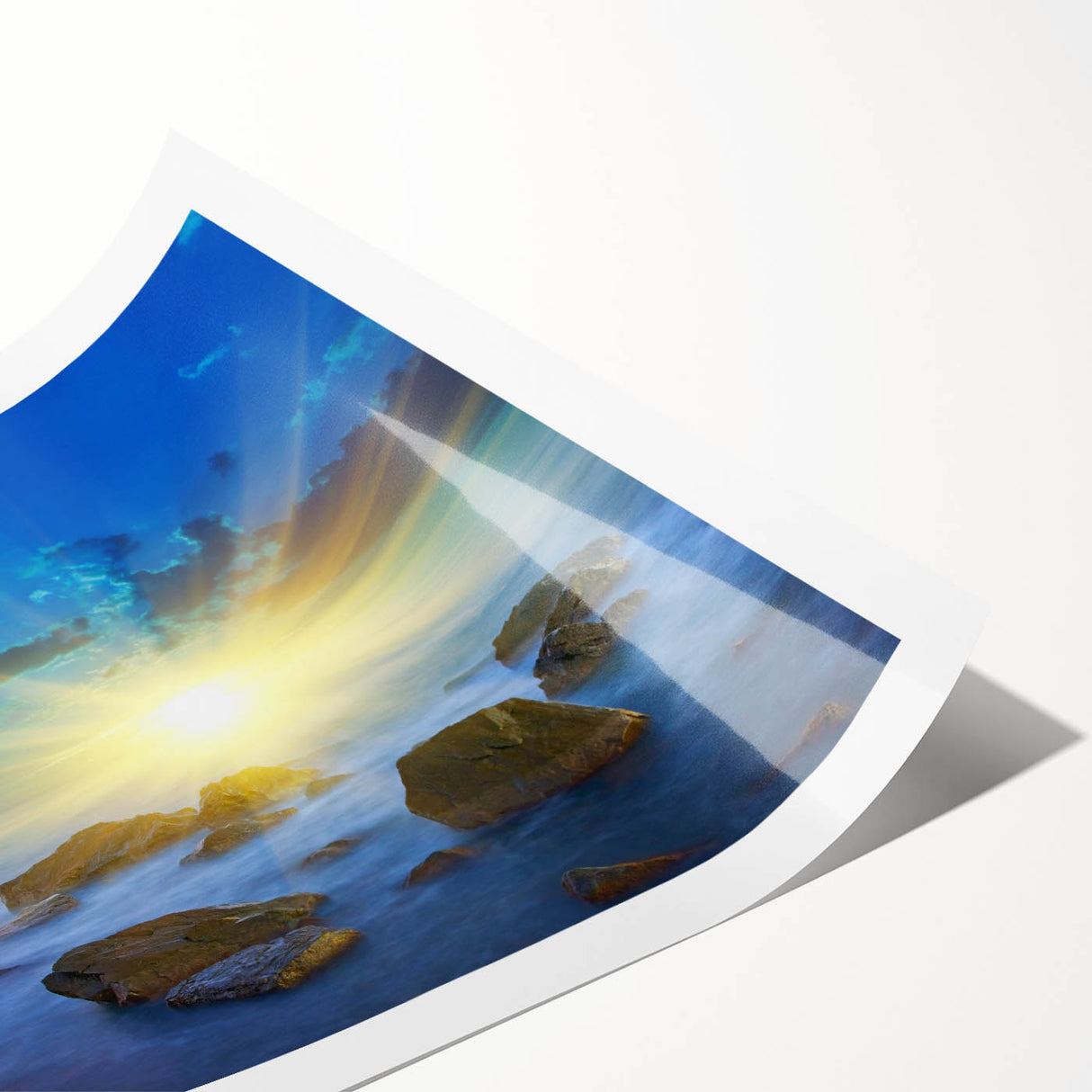 Serene Sunset Wall Art – Tranquil Nature Canvas Prints