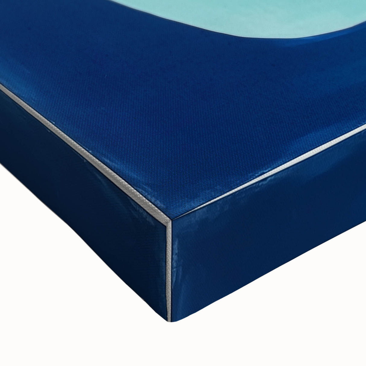 Geometric Abstract Paintings - Purple & Teal Modern Wall Art