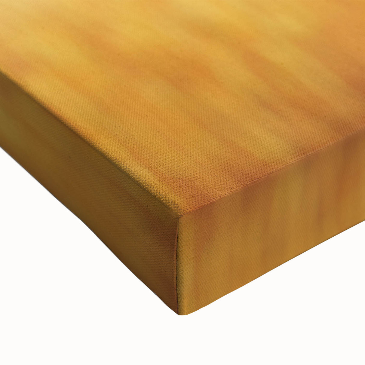 Minimalist Coastal Landscape Art – Blurred Barn in Golden Fields