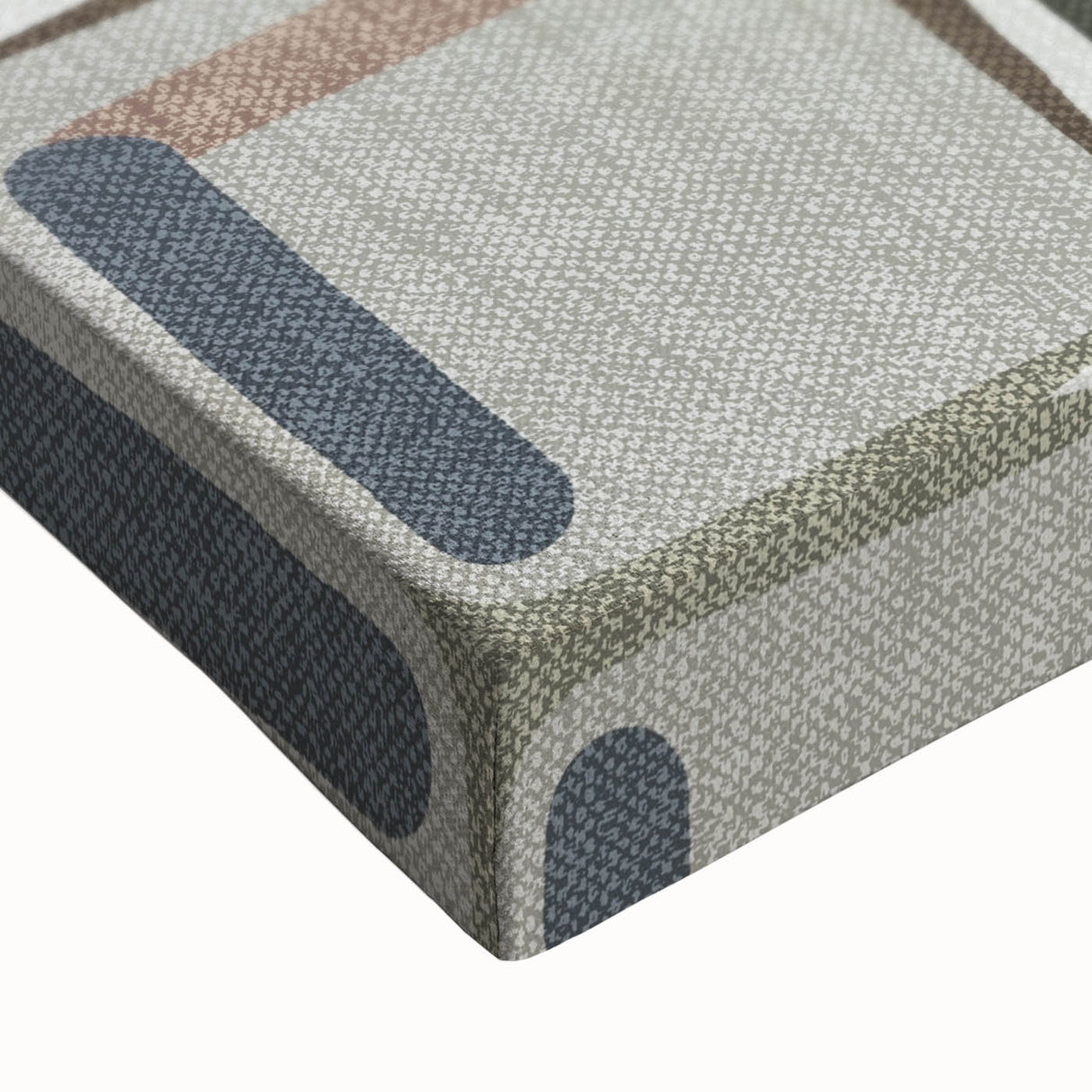 Retro Harmony – Minimalist Abstract Wall Art in Soft Earthy Tones