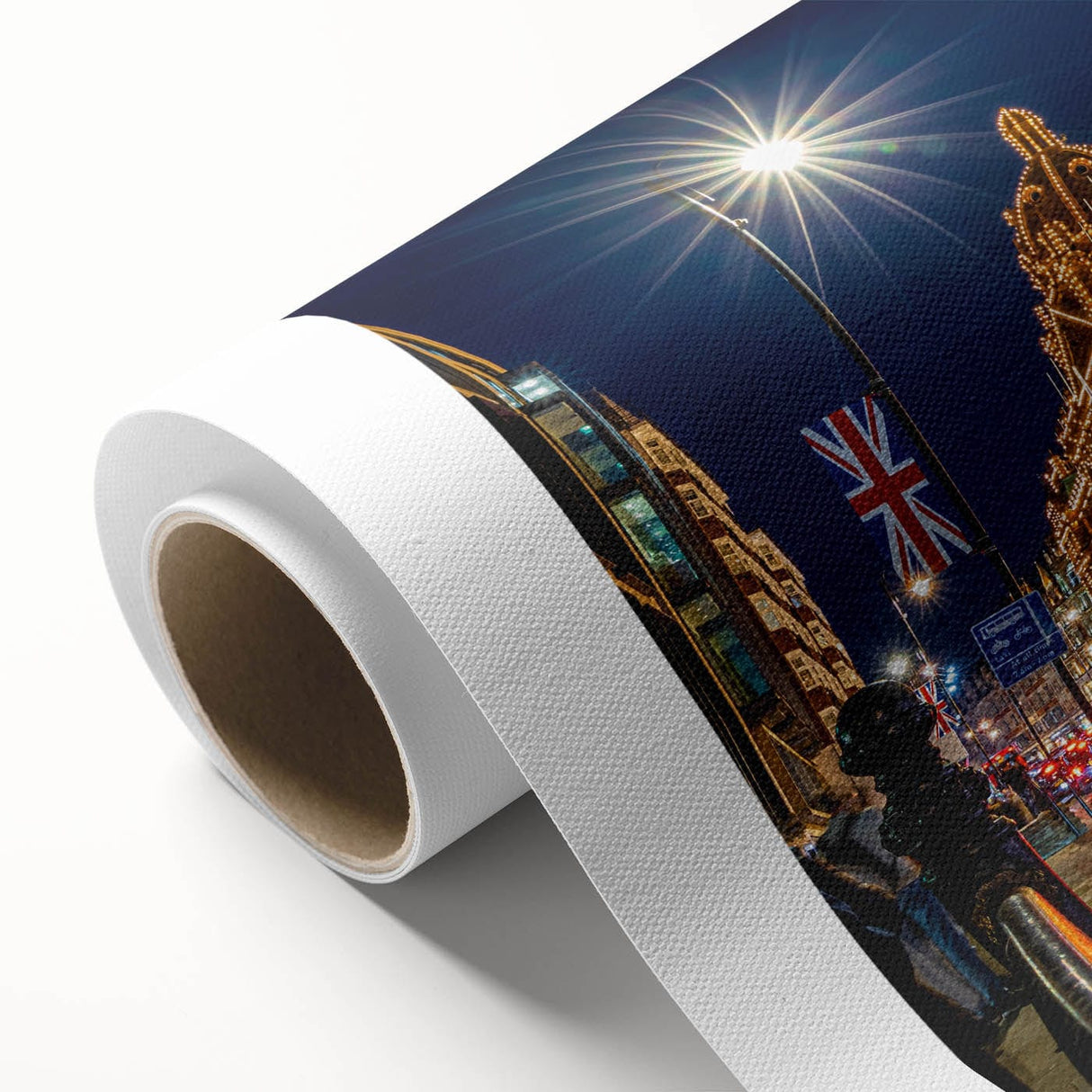 Contemporary City Wall Decor – London Street Night Photography