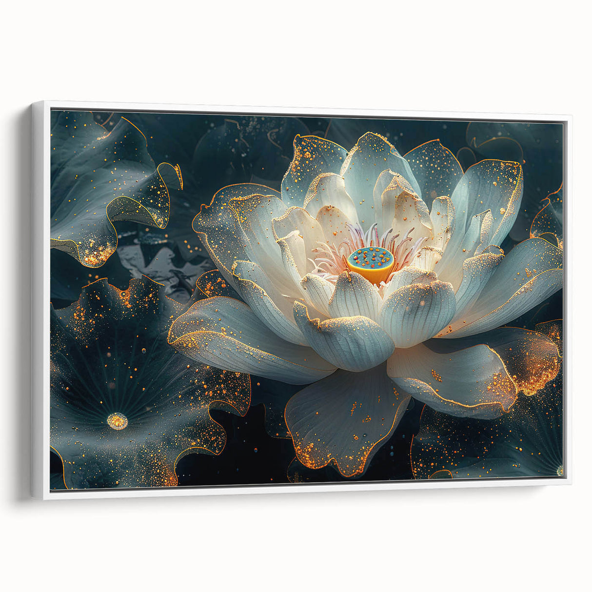 Vibrant floral wall art canvas print showcasing a detailed design of colorful flowers on a textured background, ideal for home decor and interior styling.