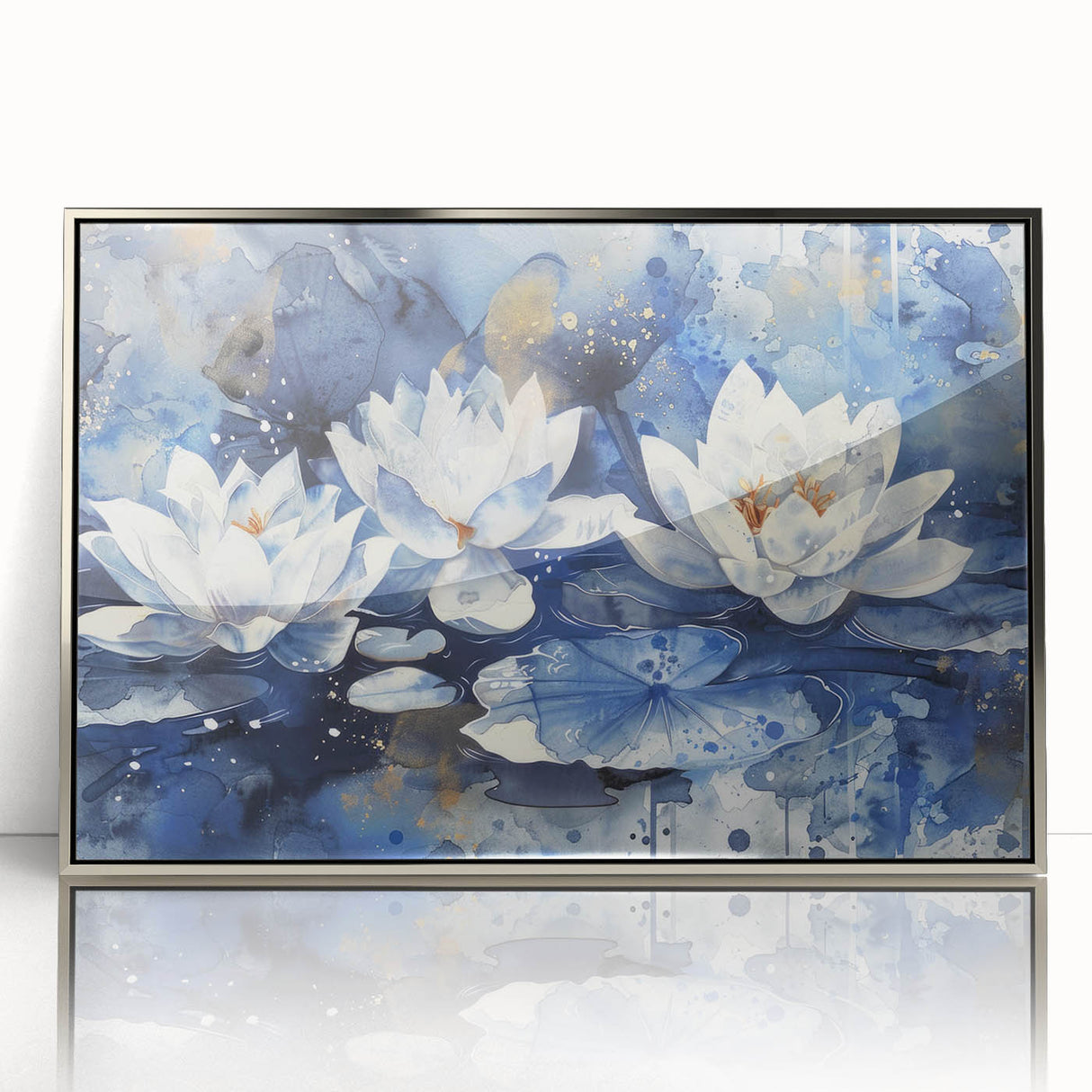 Vibrant rolled canvas showcasing a colorful floral design with intricate details, presented in a protective cardboard tube, perfect for home decor.