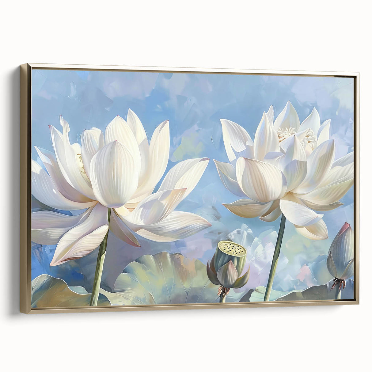Vibrant floral canvas artwork showcasing intricate designs in bright colors, featuring a blend of abstract and realistic elements, ideal for modern home decor.