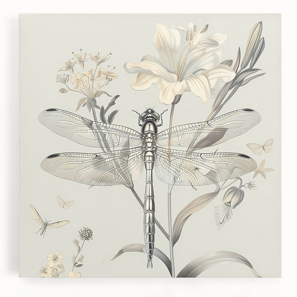 Close-up of a vibrant insect illustration showcasing intricate details and vivid colors, ideal for nature enthusiasts and art collectors. This artwork captures the beauty of entomology, making it a great addition to home decor.