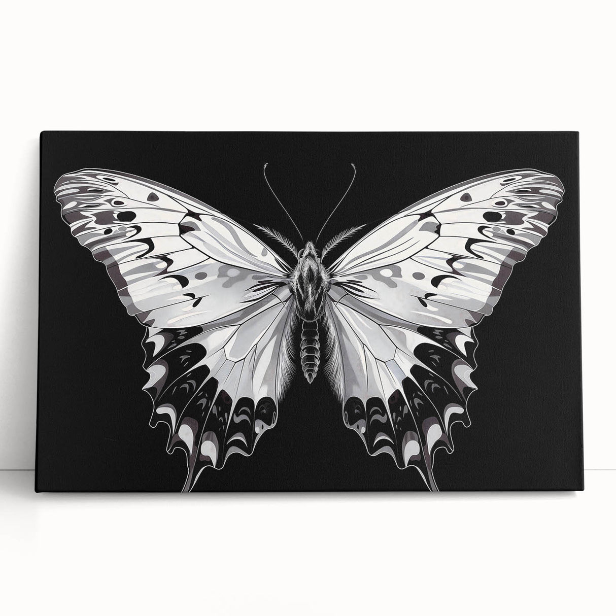 Close-up of a vibrant insect illustration showcasing intricate details in bold colors, highlighting the unique patterns and textures of the specimen, ideal for educational or decorative purposes.