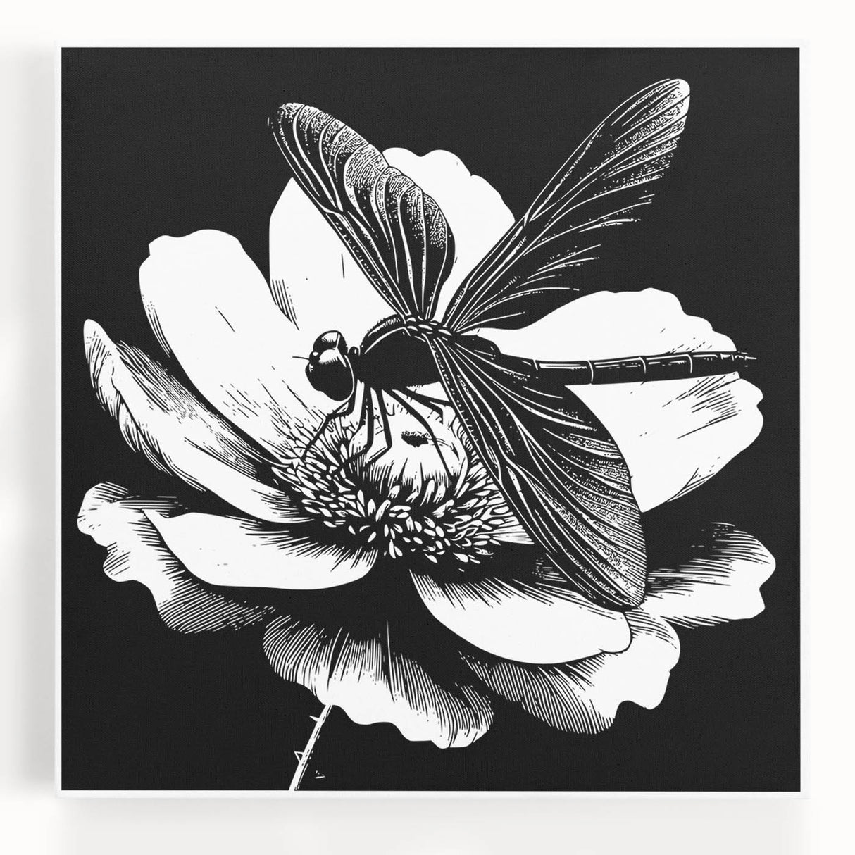 Detailed illustration of a colorful insect on a vibrant green leaf, showcasing intricate patterns and textures, ideal for nature or entomology enthusiasts.