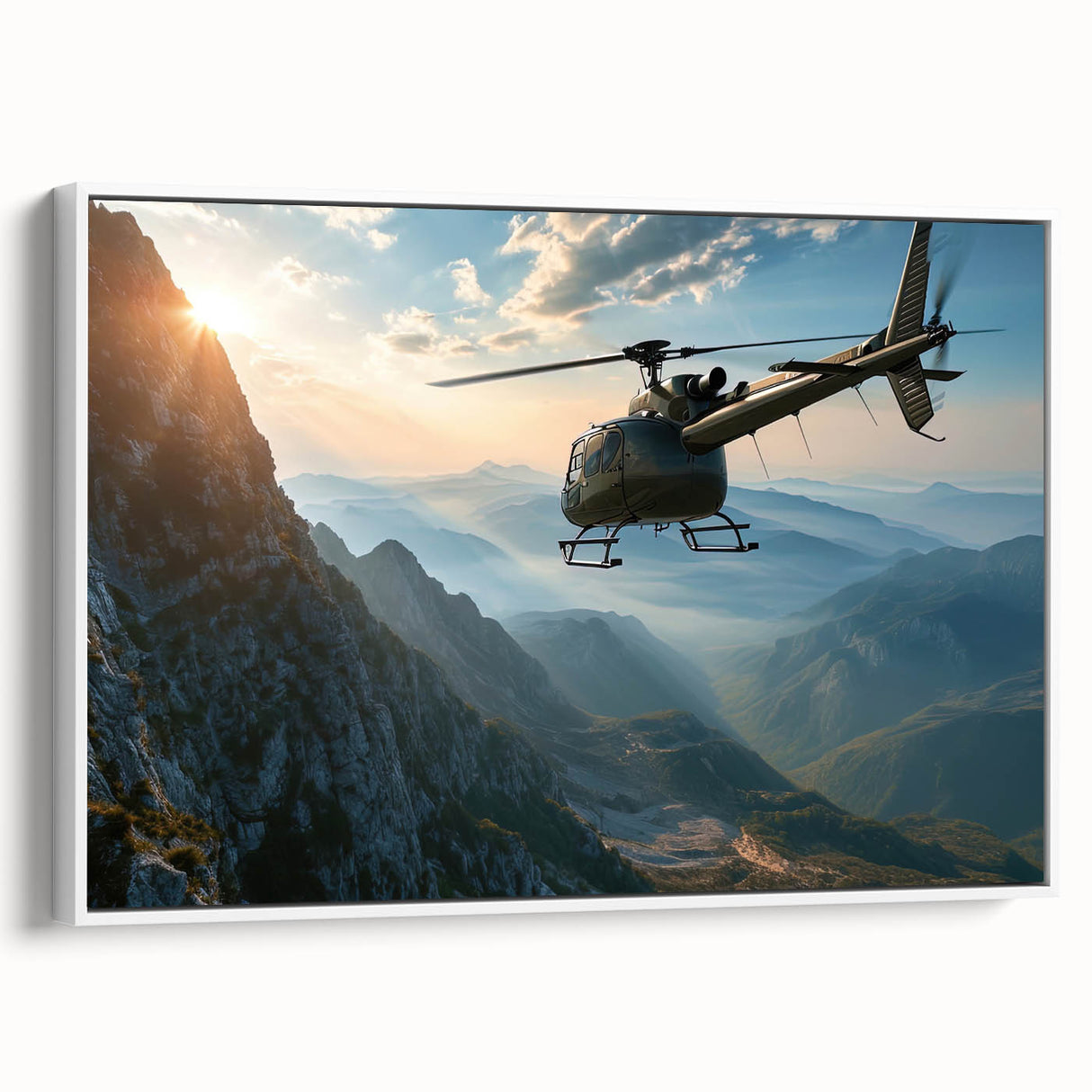 Extra large vintage poster art of colorful, abstract design on black background, ideal for living room decor.