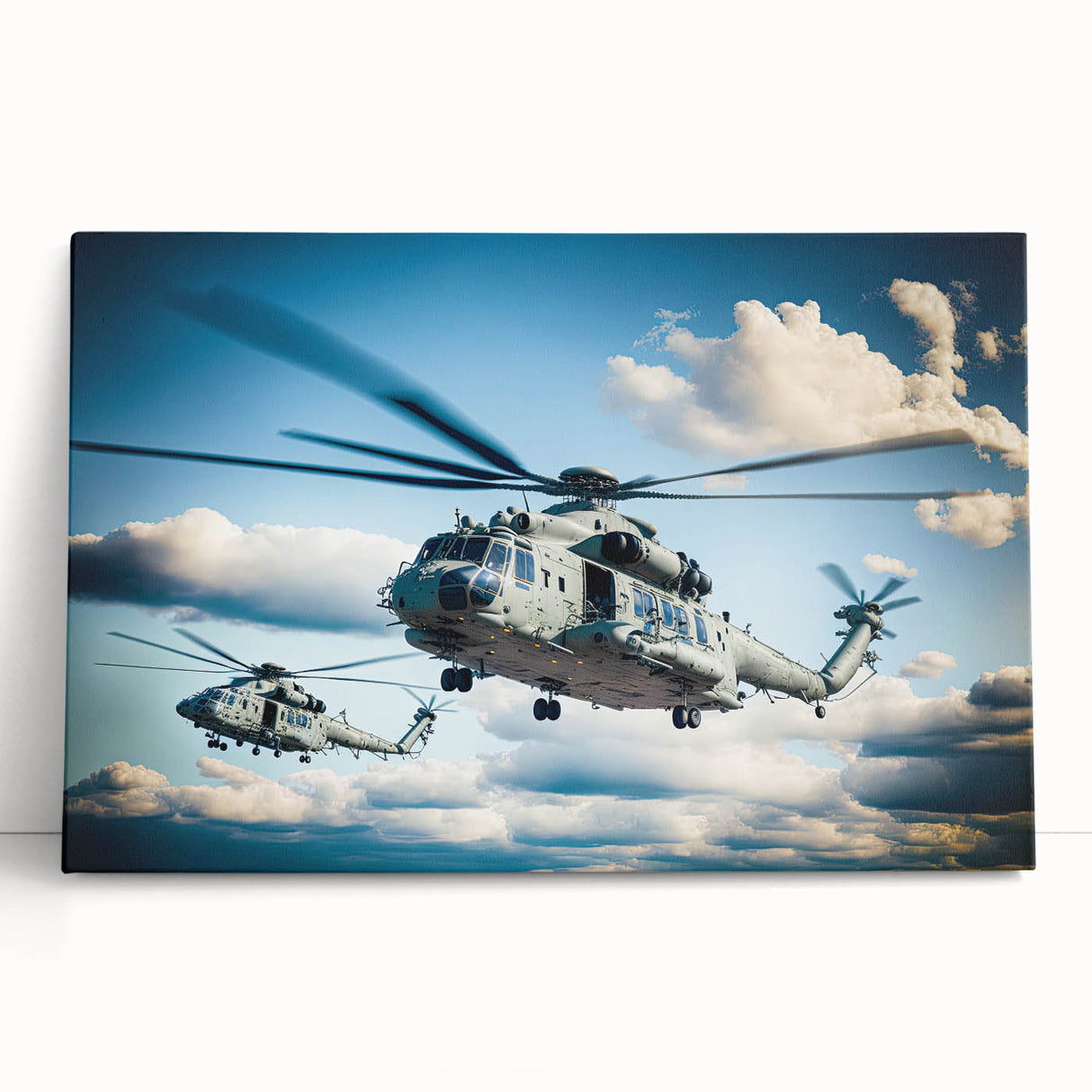 Black and white large canvas print of assorted kitchen utensils, perfect for kitchen wall art.