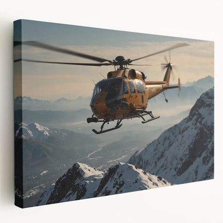 Large acrylic print of a vintage car in muted gray and blue tones, suitable for kitchen wall art.