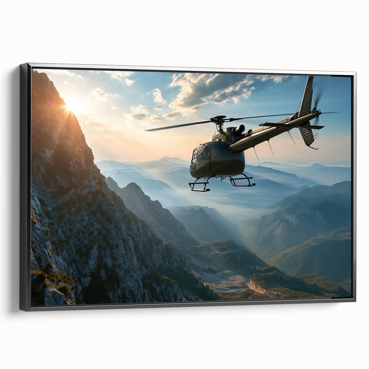 Black and white vintage poster art of a classic car, printed on canvas, suitable for bedroom wall decor.