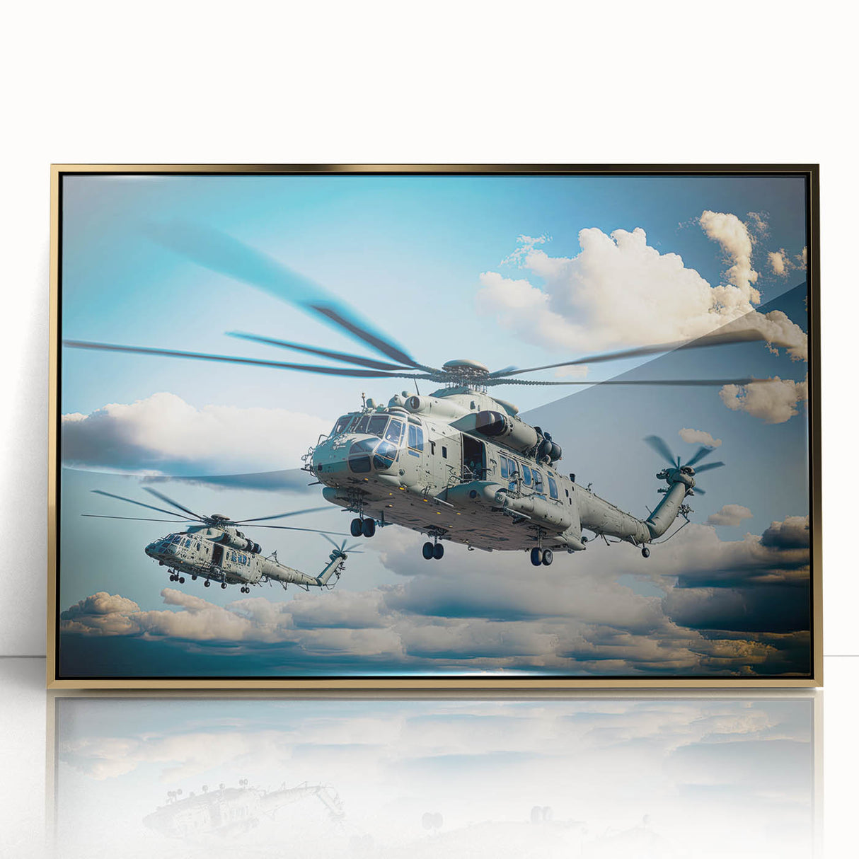 Large art print of a mid-century modernist style whimsical animal, in muted pastel tones, ideal for nursery wall art.