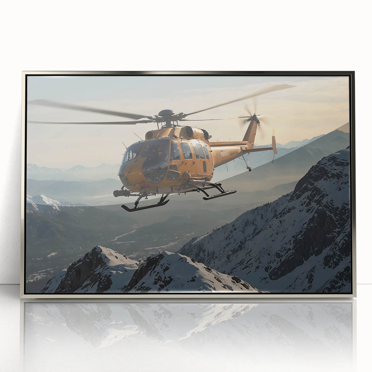 Mid-century modernist art print featuring geometric shapes in muted pastel colors, ideal for nursery wall art.