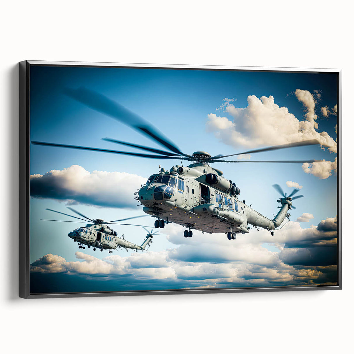 Black and white vintage poster art of a mountain landscape on rolled canvas, suitable for bedroom decor.