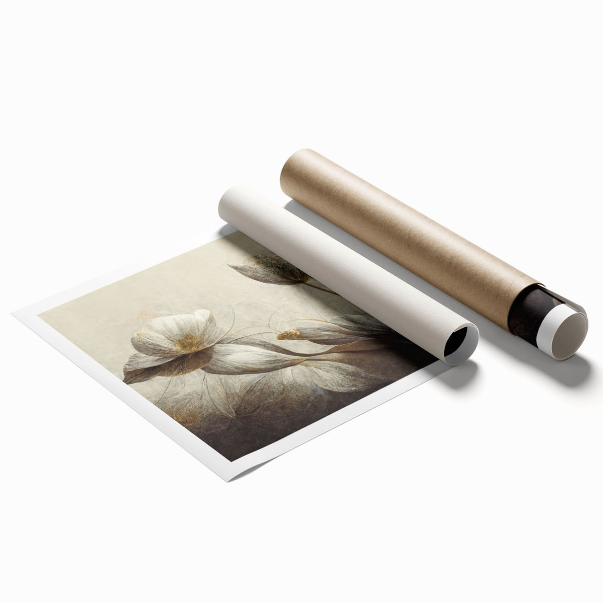 Vibrant abstract floral wall art print showcasing colorful blooms in a modern design, ideal for enhancing home decor aesthetics.