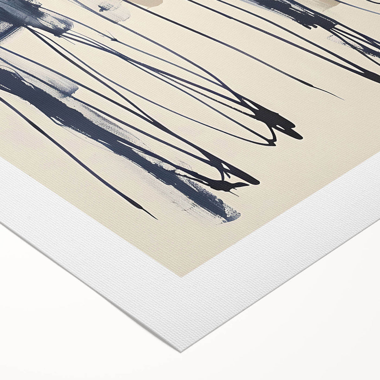 Abstract minimalist wall art design featuring soft pastel colors and geometric shapes, elegantly rolled and ready for framing, ideal for modern decor enthusiasts.