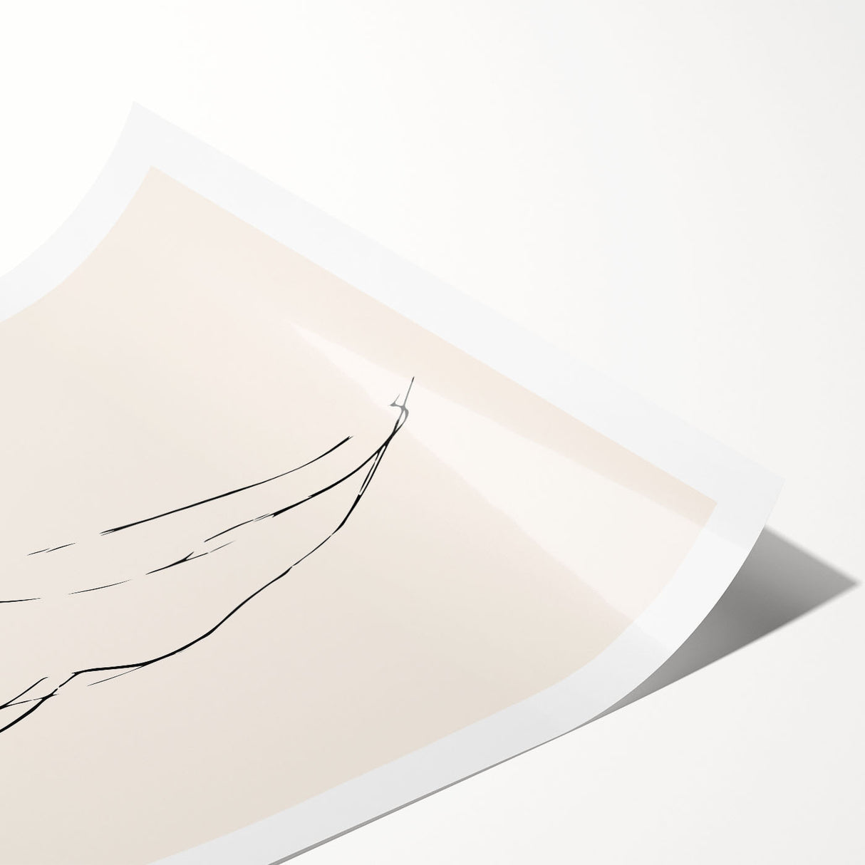 Abstract minimalist wall art print showcasing soft pastel colors and geometric shapes, perfect for modern home decor and stylish interiors.