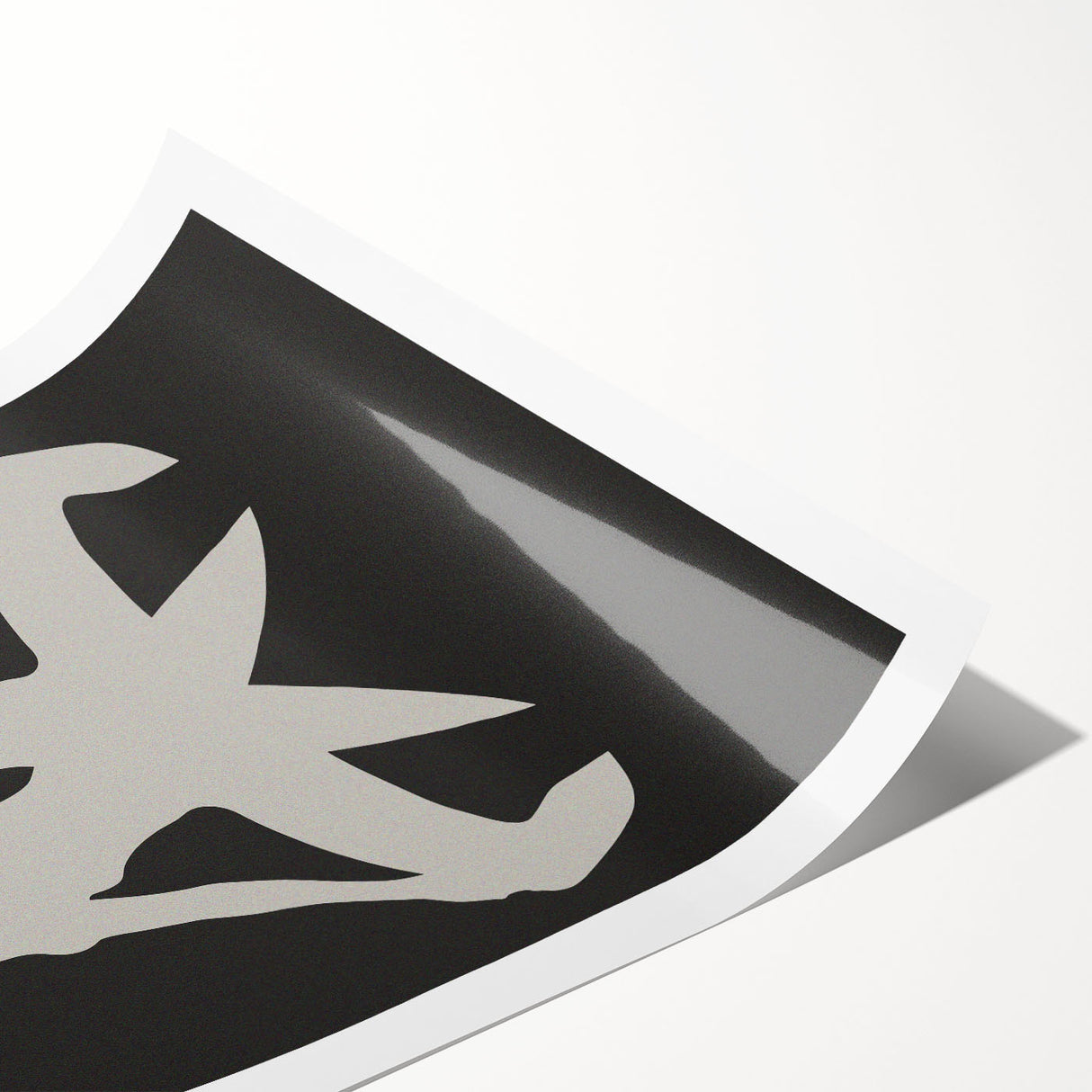 Abstract minimalist wall art print showcasing soft pastel colors and geometric shapes, rolled and ready for framing, perfect for modern decor.