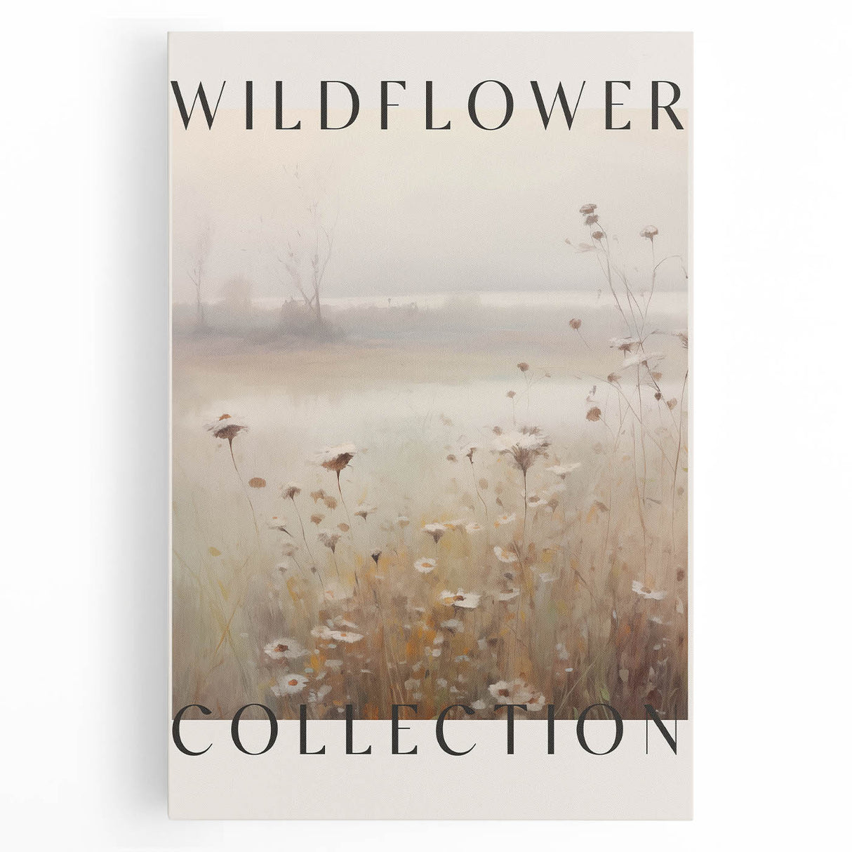 Abstract minimalist wall art featuring a vibrant mix of colors and geometric shapes on stretched canvas, ideal for modern decor, enhancing living spaces and creative environments.