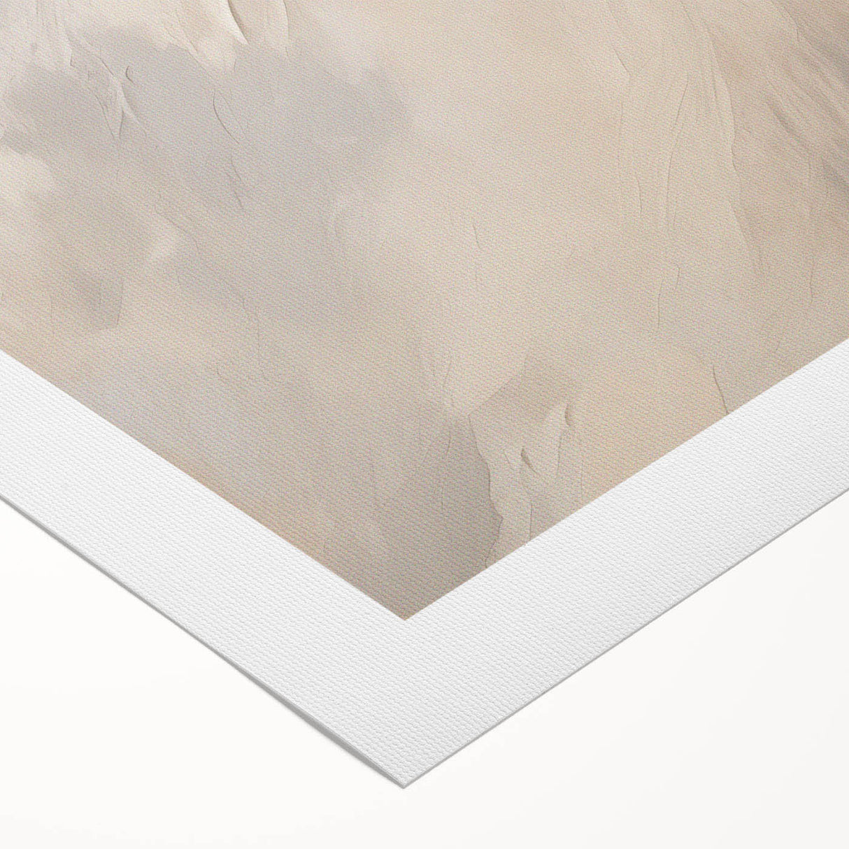 Abstract minimalist wall art collection featuring soft, muted colors and geometric shapes on rolled canvas, ideal for modern home decor and artistic ambiance.