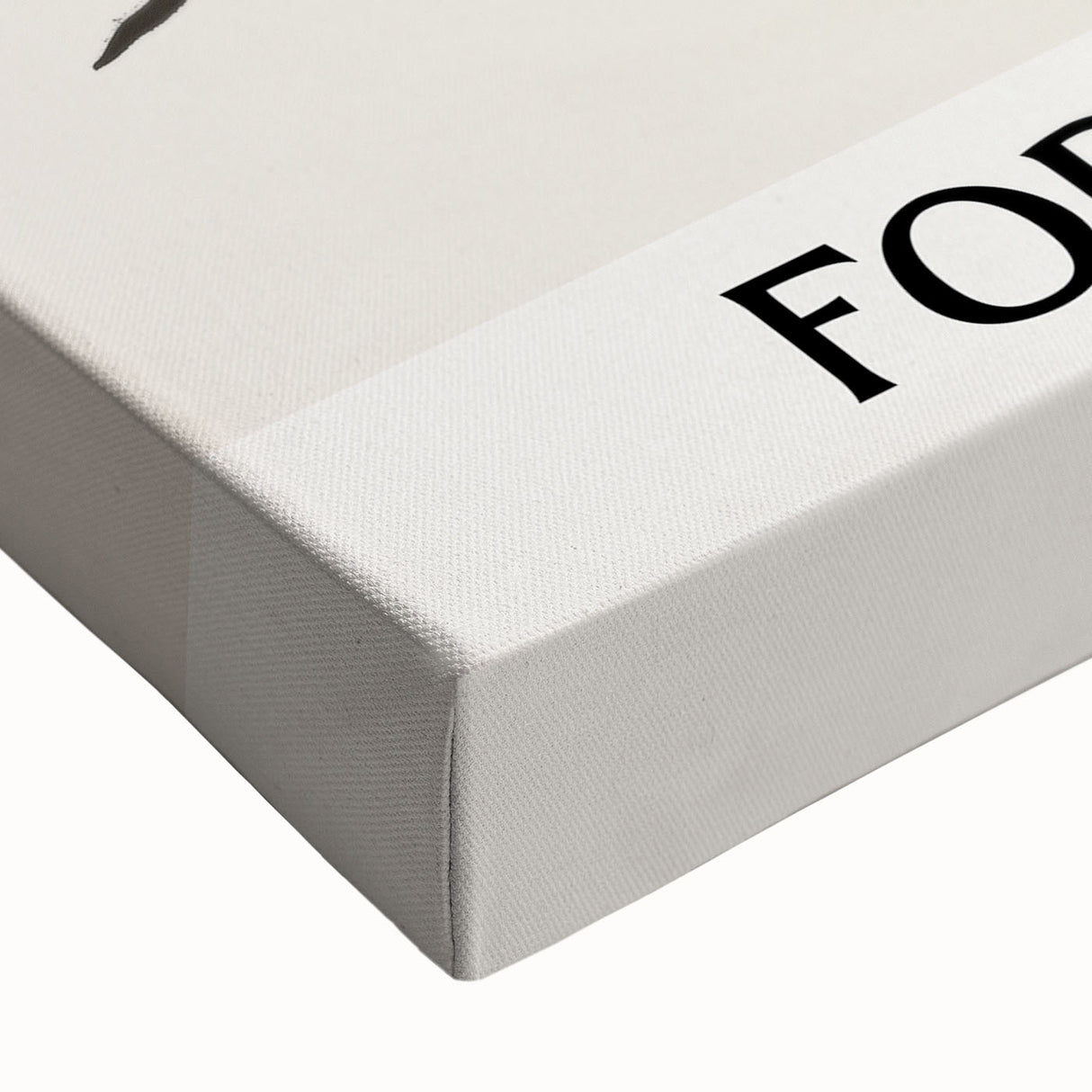 Close-up of a stretched canvas featuring an abstract minimalist design in soft pastel colors, showcasing fluid shapes and gentle textures, ideal for modern home decor.