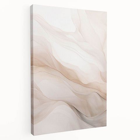 Vibrant abstract modern wall art on stretched canvas, showcasing bold colors and geometric patterns, perfect for contemporary home decor.