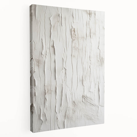 Abstract modern wall art collection showcasing vibrant colors and dynamic shapes on a stretched canvas, displayed in a side view to highlight its depth and texture. Perfect for contemporary home decor.