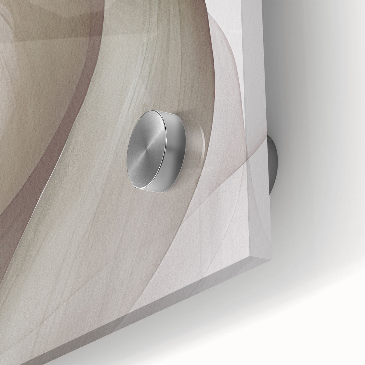 Abstract modern wall art collection featuring vibrant colors and geometric patterns, crafted from acrylic glass, showcasing a close-up of its glossy finish and intricate details. Ideal for contemporary home decor and artistic displays.