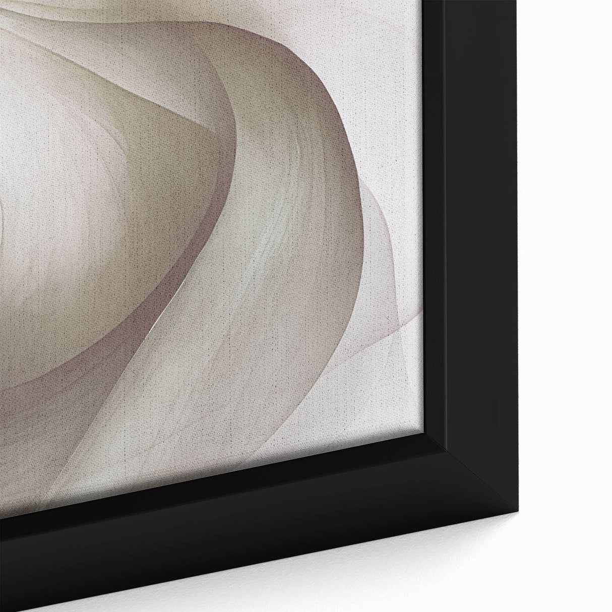 Close-up of a framed modern abstract wall art piece, showcasing vibrant colors and geometric shapes, perfect for contemporary home decor enhancement.