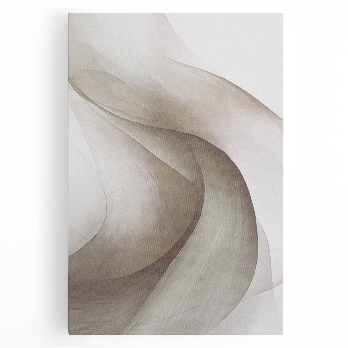 Abstract modern wall art collection displayed on stretched canvas, showcasing vibrant colors and geometric patterns, ideal for contemporary home decor.