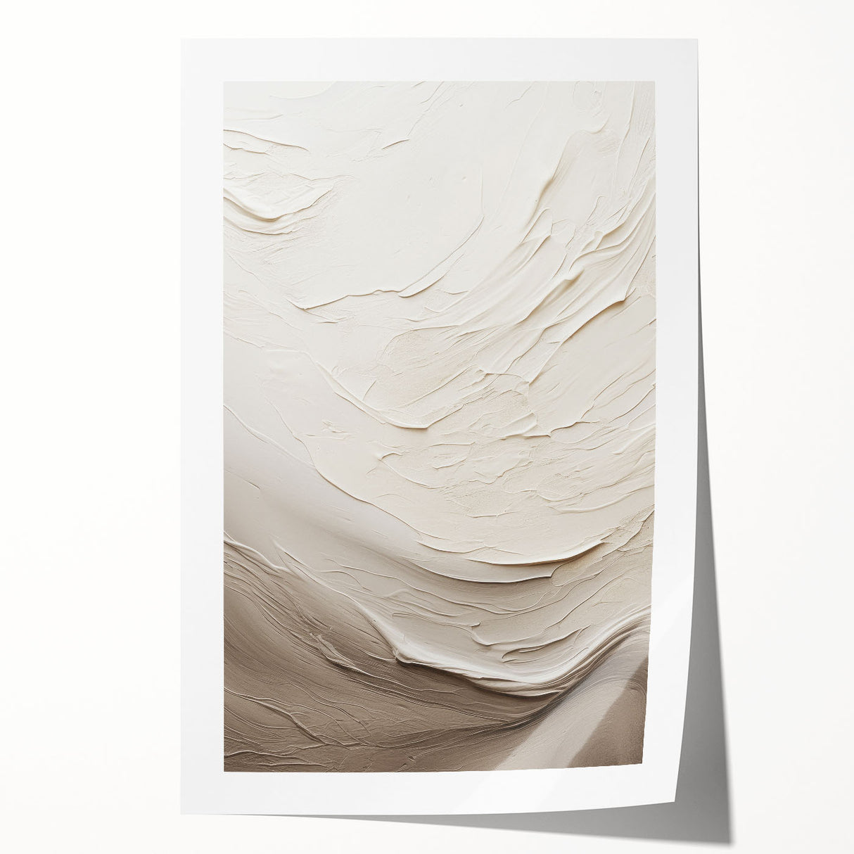 Abstract modern wall art design featuring vibrant colors and geometric shapes, ideal for contemporary home decor. Perfectly rolled and ready for framing.