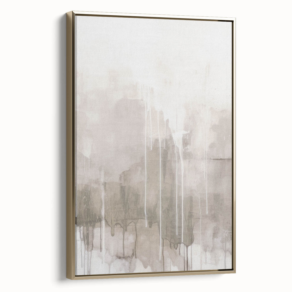 Framed abstract modern wall art showcasing a gold color palette and intricate geometric design, set against a sleek black background, perfect for contemporary decor.