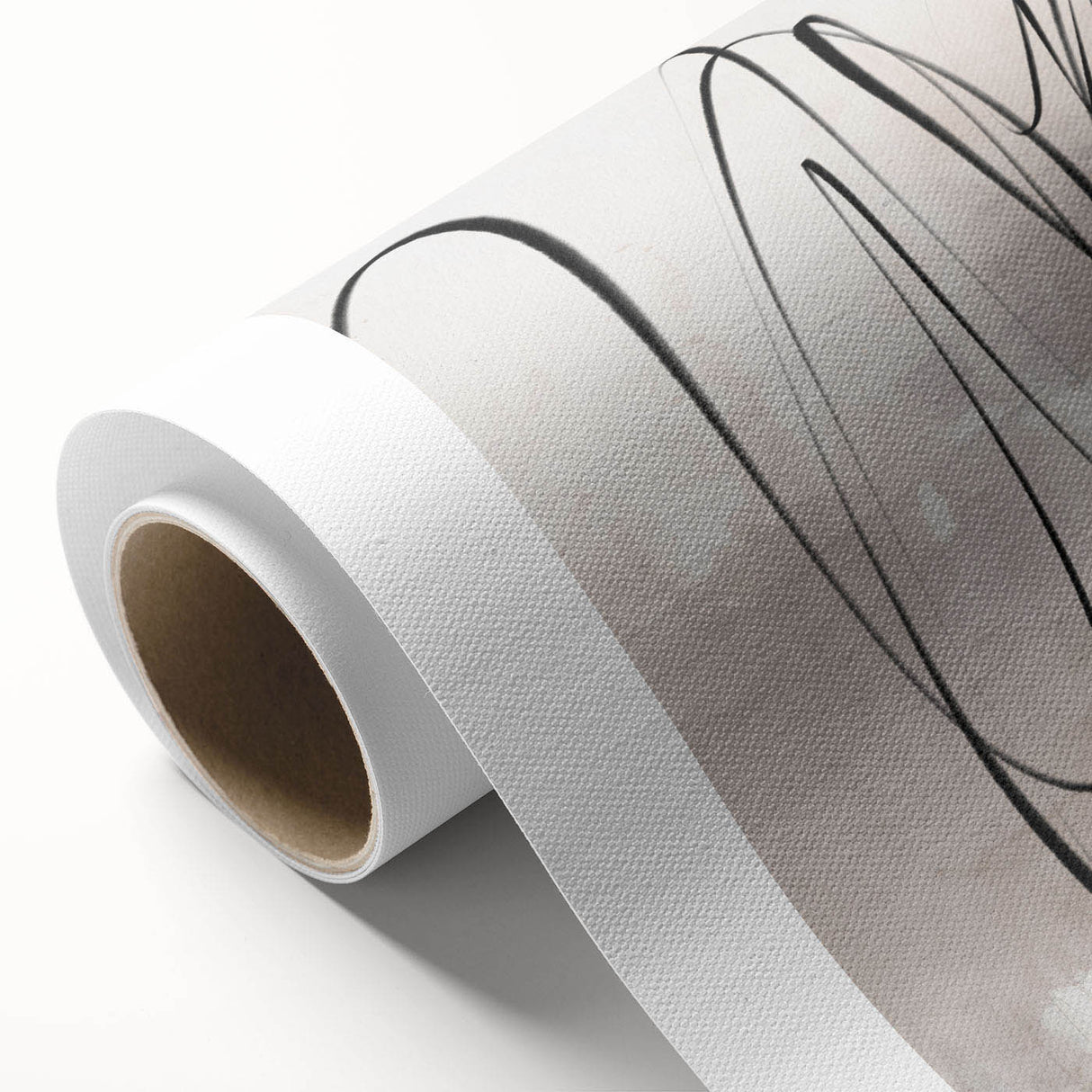 Abstract modern design wall art featuring vibrant colors and geometric shapes on rolled canvas, ideal for stylish home decor and art enthusiasts. Perfect for adding a contemporary touch to any living space.