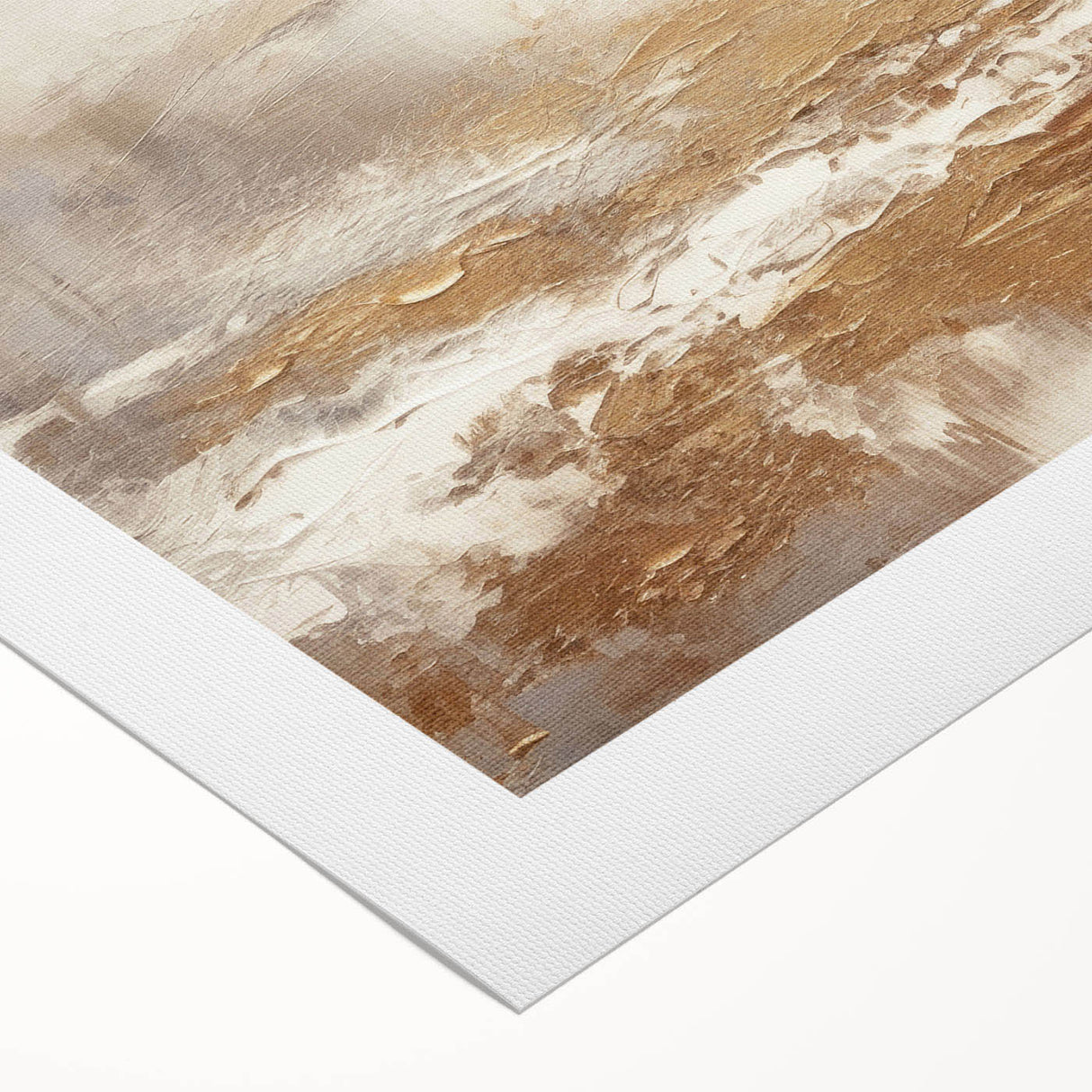 Abstract modern wall art collection showcasing vibrant geometric shapes and colors on rolled canvas, ideal for contemporary interior decor, packaged securely in cardboard.