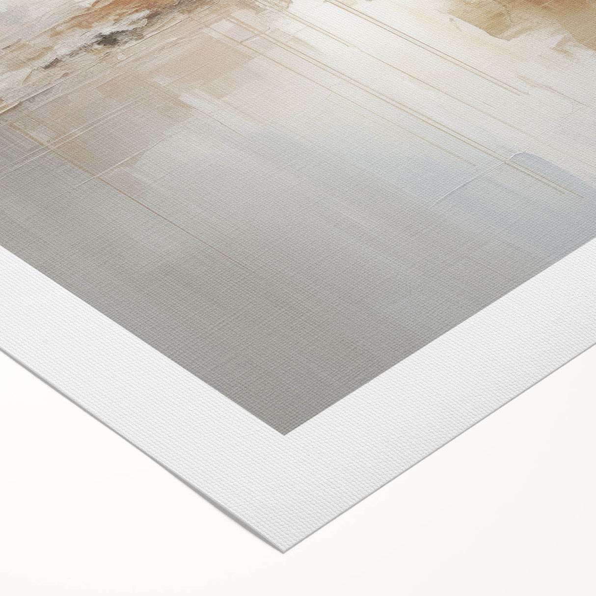 Abstract modern wall art featuring vibrant geometric shapes in bold colors, printed on rolled canvas for easy display, perfect for contemporary home decor.