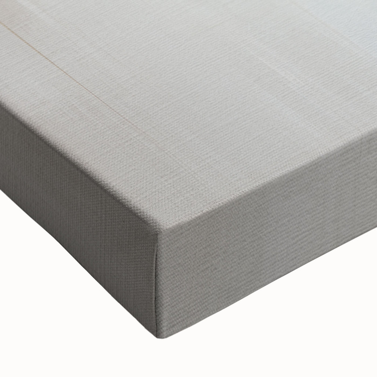 Close-up of a vibrant abstract modern design stretched canvas wall art featuring bold colors and dynamic shapes, perfect for contemporary home decor.