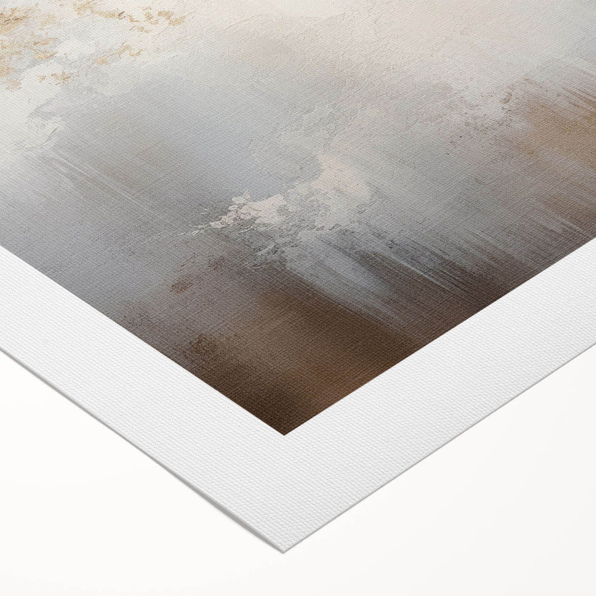 Abstract modern wall art design showcasing vibrant colors and geometric shapes on a rolled canvas, ideal for contemporary home decor. Perfect addition to any artistic space.