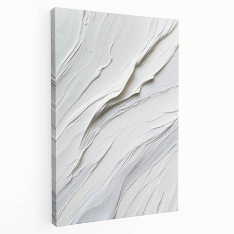 Stretched canvas wall art showcasing an abstract modern design with vibrant colors and geometric patterns, ideal for contemporary home decor.