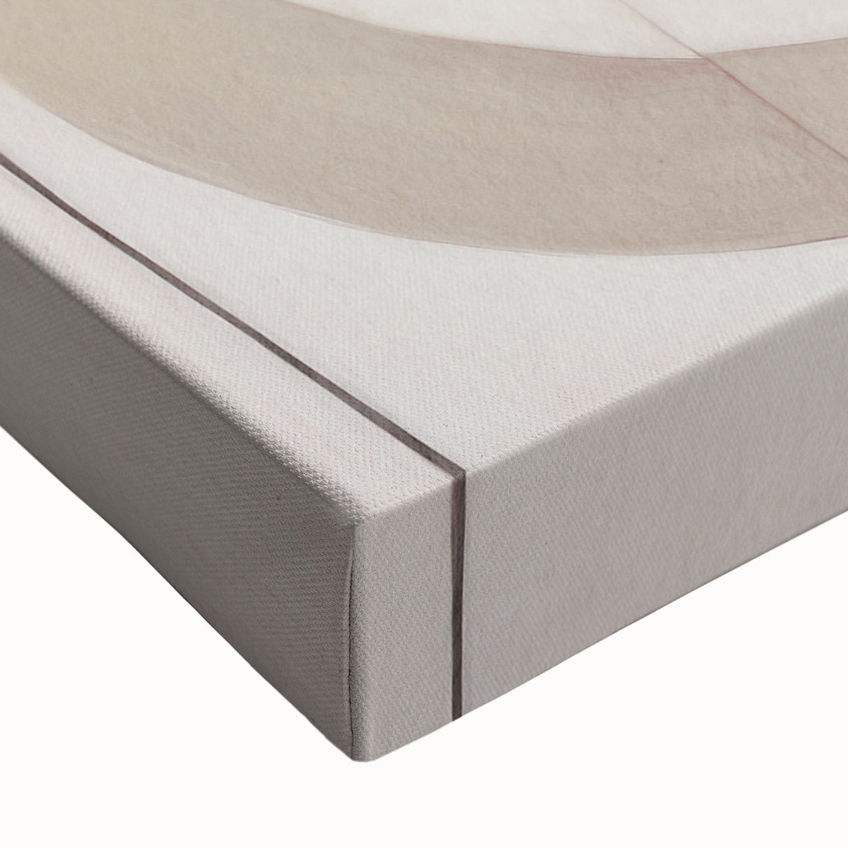 Close-up of a vibrant abstract modern design stretched canvas wall art piece, showcasing bold colors and intricate patterns ideal for contemporary home decor. Perfect for adding a striking focal point to any room, this artwork enhances aesthetic appeal.