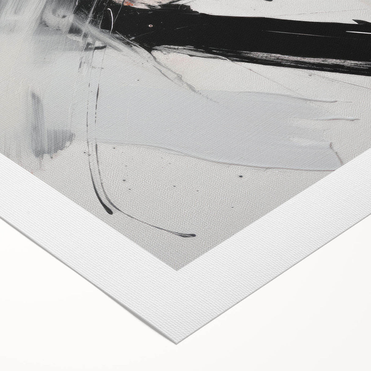 Abstract modern wall art collection featuring vibrant colors and geometric shapes on rolled canvas, ideal for contemporary home decor. Packaged securely for delivery.