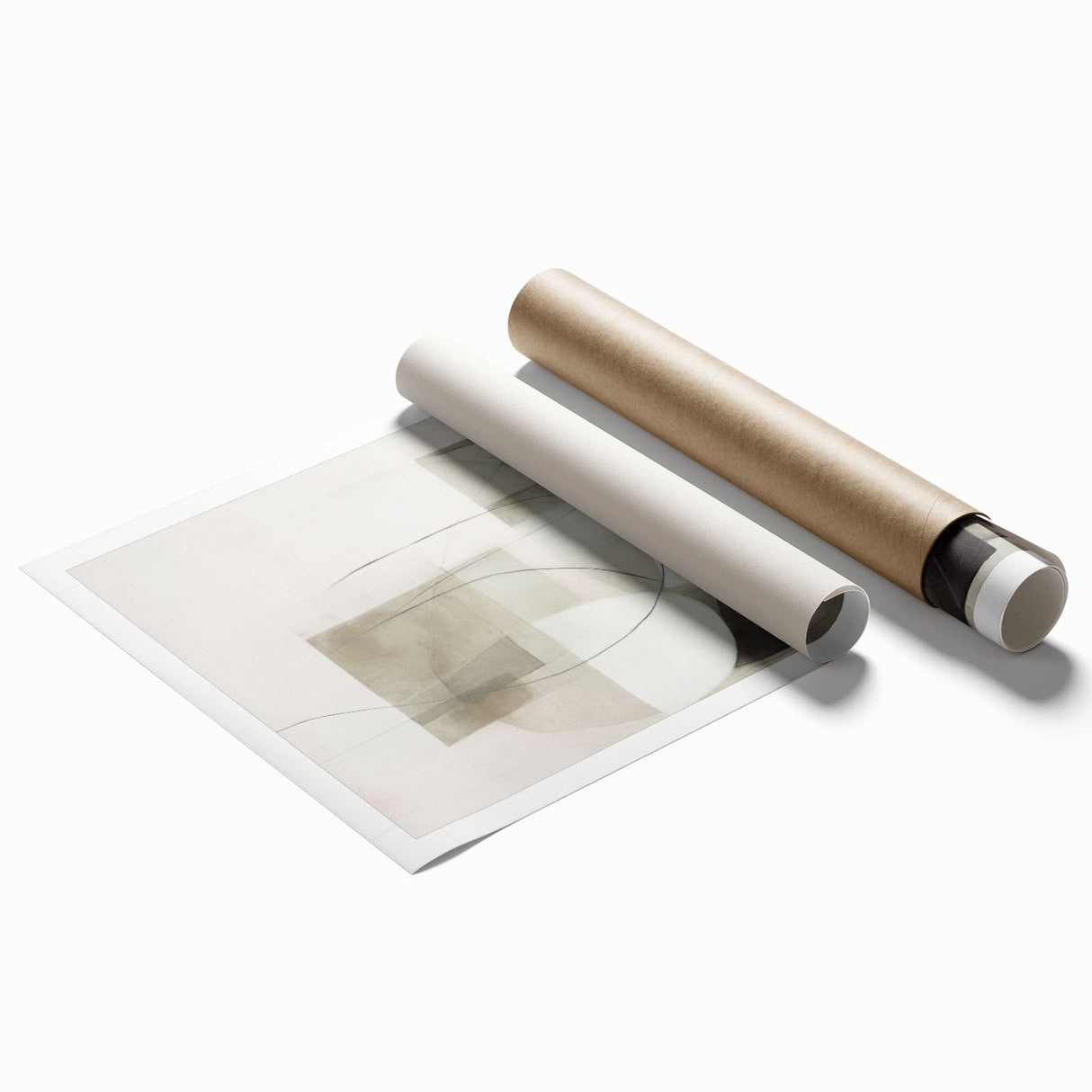 Abstract modern design wall art collection featuring vibrant colors and geometric shapes, printed on high-quality canvas, ideal for contemporary home decor.