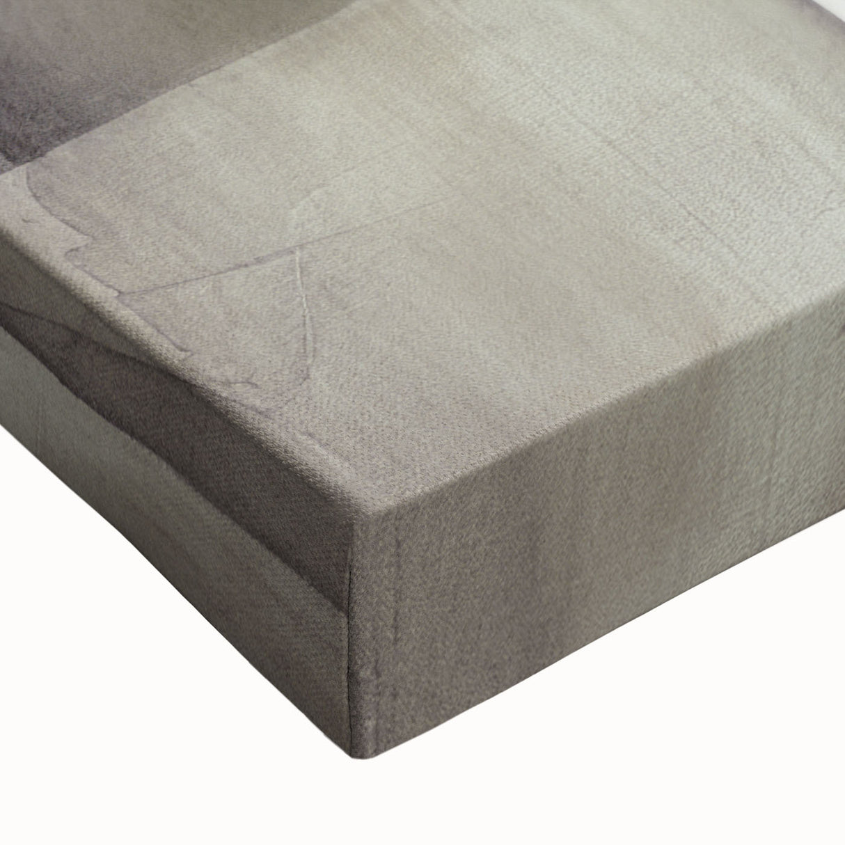 Close-up of an abstract modern design stretched canvas wall art, showcasing vibrant colors and intricate patterns, ideal for contemporary home decor.