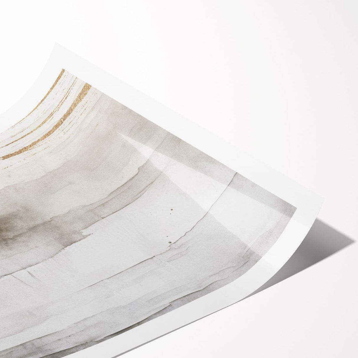 Abstract modern wall art print showcasing vibrant colors and geometric shapes, perfect for contemporary home decor. The rolled canvas is ideal for framing, adding a stylish touch to any room.