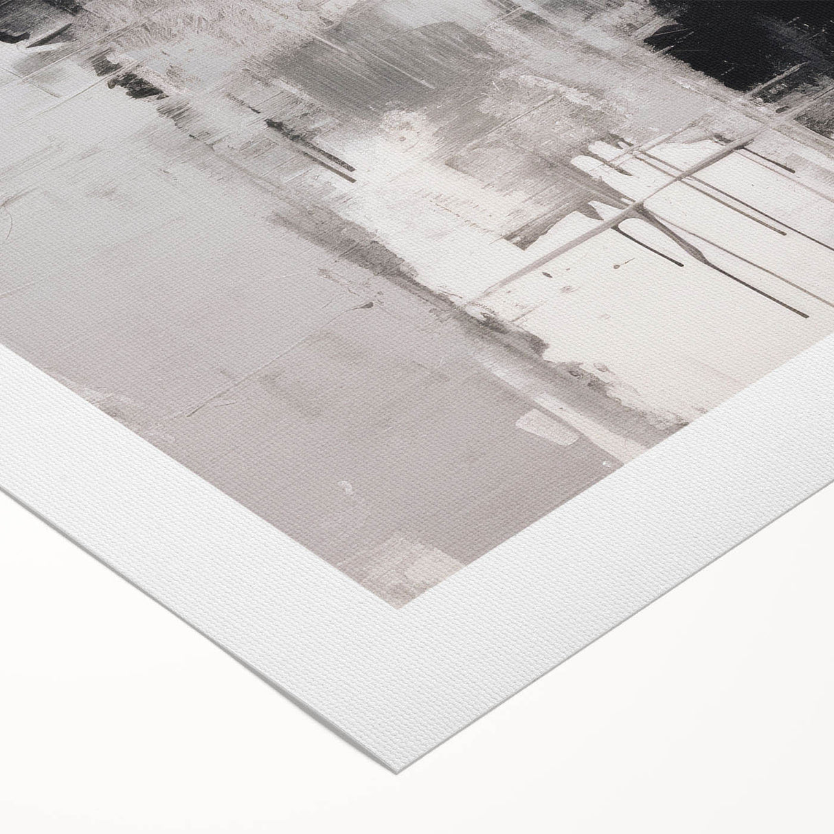 Abstract modern design wall art collection featuring vibrant colors and geometric patterns on rolled canvas, ideal for contemporary home decor.