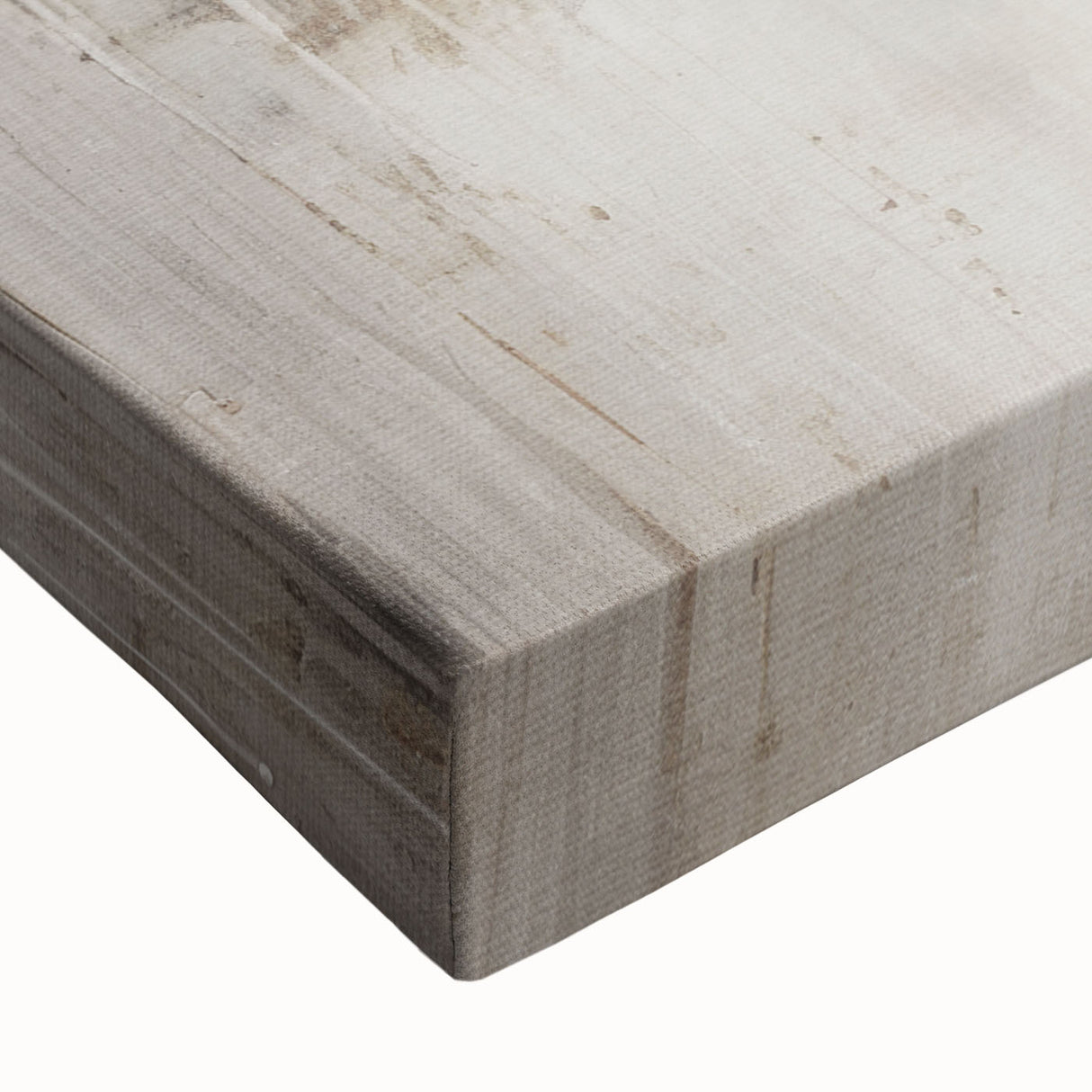 Close-up of a vibrant abstract modern wall art piece showcasing bold colors and dynamic shapes on stretched canvas, ideal for contemporary home decor.