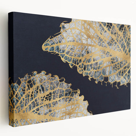 Abstract canvas wall art showcasing vibrant strokes and lines in a modern design, ideal for contemporary home decor, displayed from a side view to highlight its depth and texture.