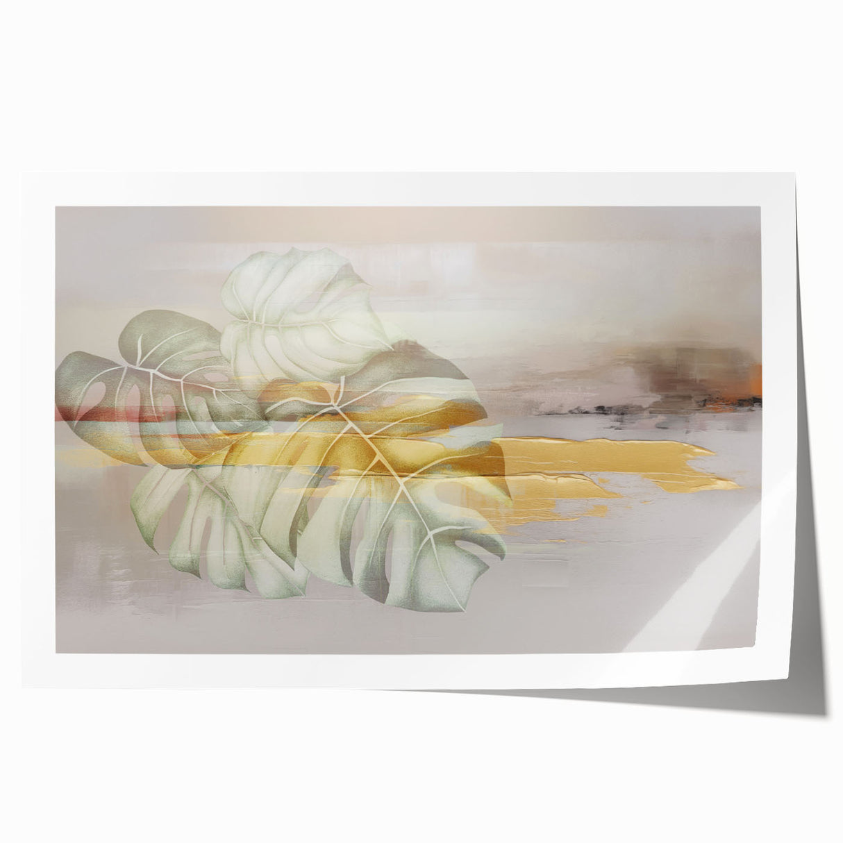 Colorful abstract strokes and lines create a modern wall art design, perfect for adding a vibrant touch to contemporary interiors.